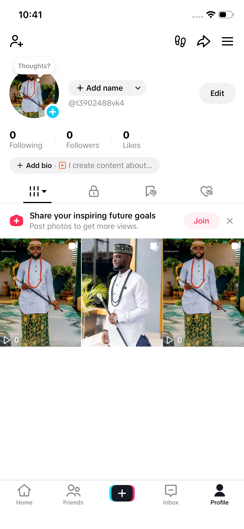 Old TikTok 0 followers