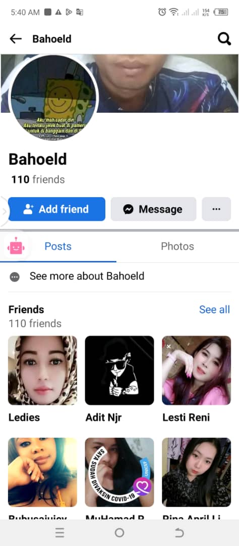Old random facebook
