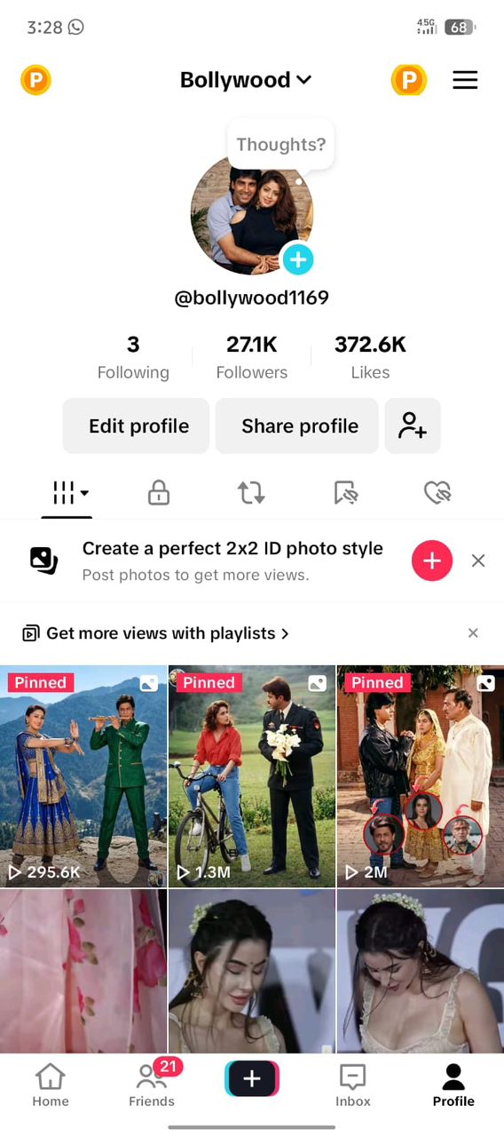 TikTok 27k followers high quality