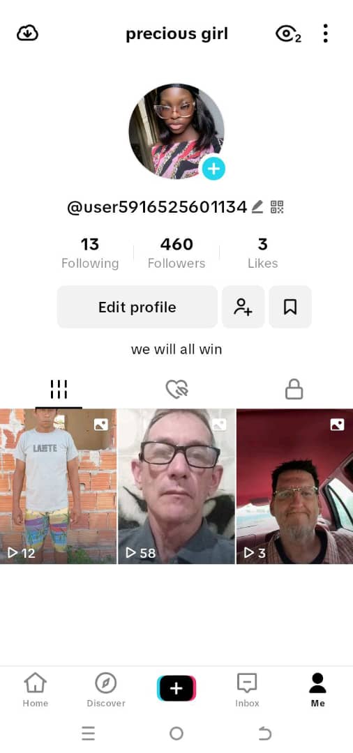 Tikktok 460 followers