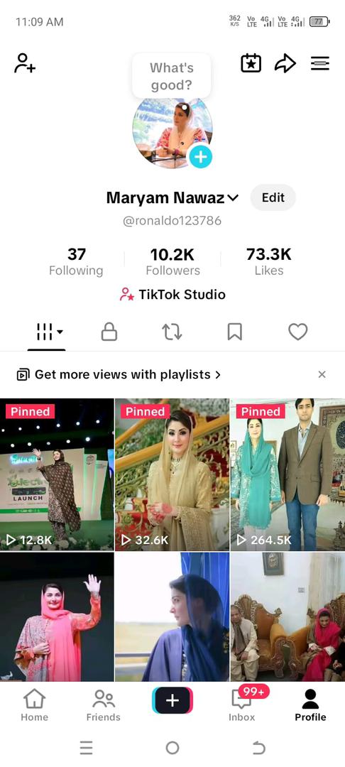 TikTok 10k followers high standards