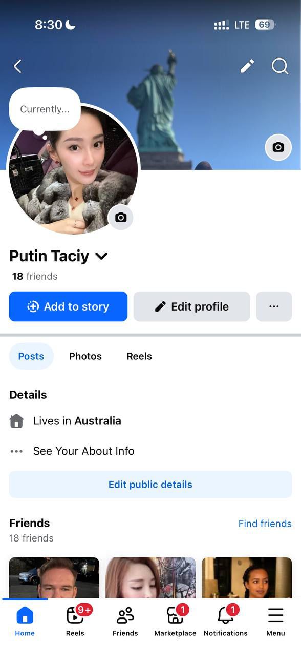 Australian Facebook