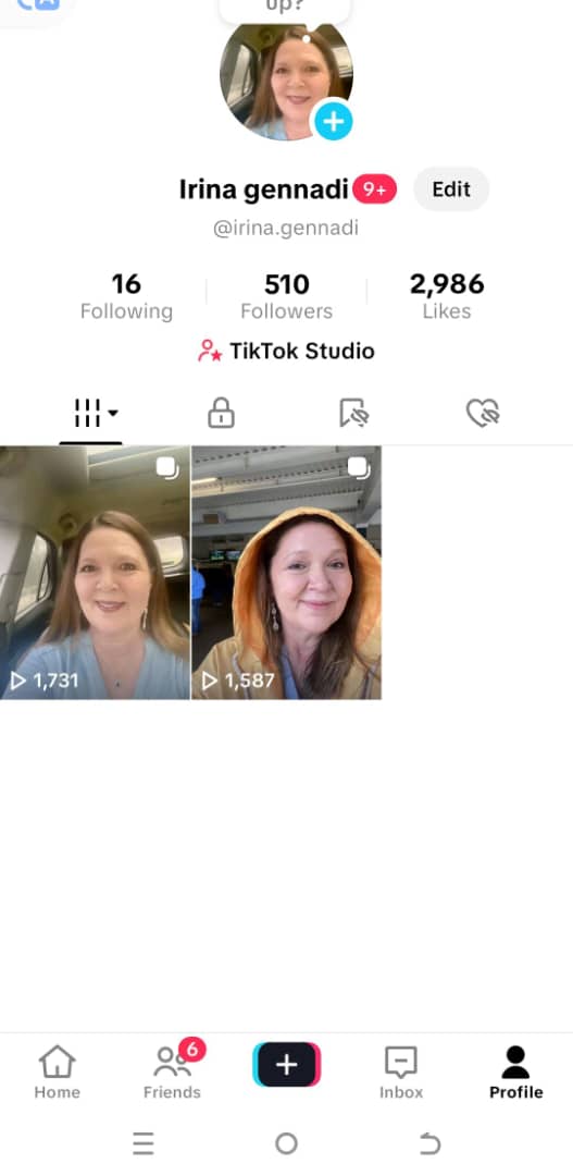 Tikktok 510 followers