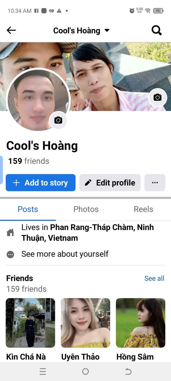 Vietnam Facebook good profile
